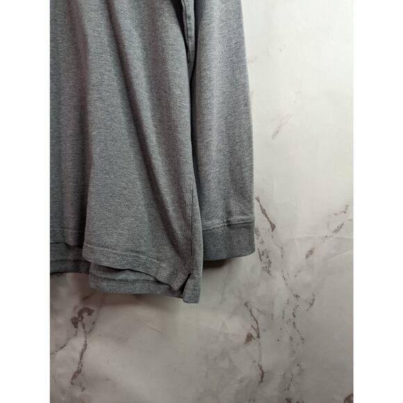 Duluth Trading T Shirt Mens XL Long Sleeve Gray Heavyweight Cotton Longtail Crew - Picture 4 of 11